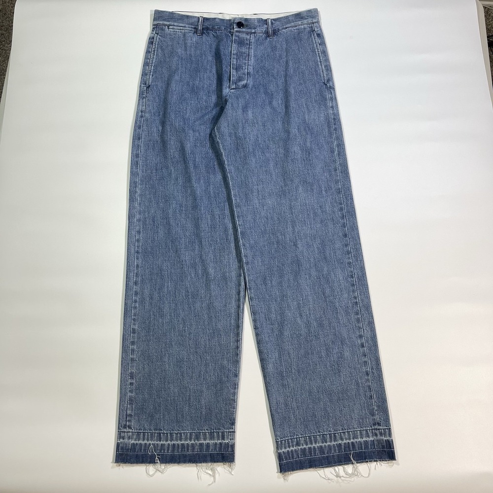 Todd Snyder Indigo Relaxed Fit Selvedge Chino‎ Jeans Mens Size 32 Button Fly